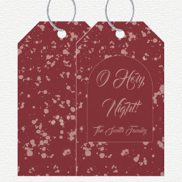 Splatter jul presentetikett
