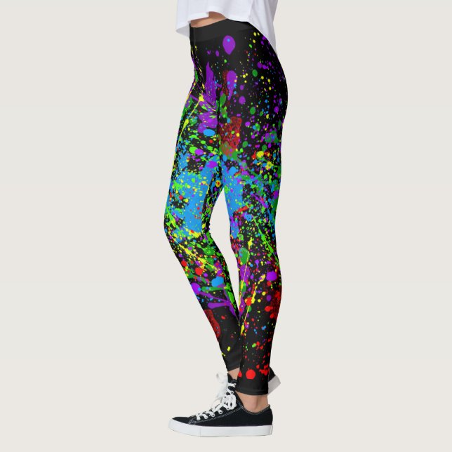 Splatter Leggings (Vänster)
