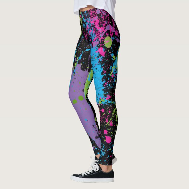 Splatter Leggings (Vänster)