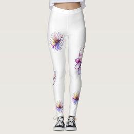 Splatter Lotus Leging Leggings