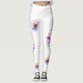 Splatter Lotus Leging Leggings