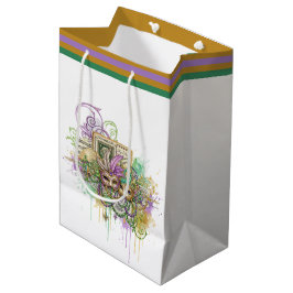 Splatter Mardi Gras-kollage