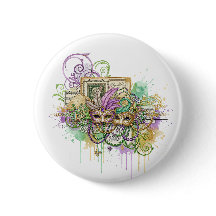 Splatter Mardi Gras-kollage