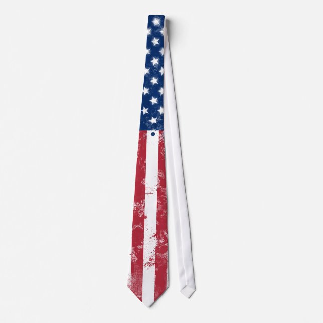 Splatter Payed Flagga of the USA Slips (Framsida)