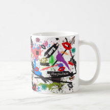 Splatter Rebel Mugg