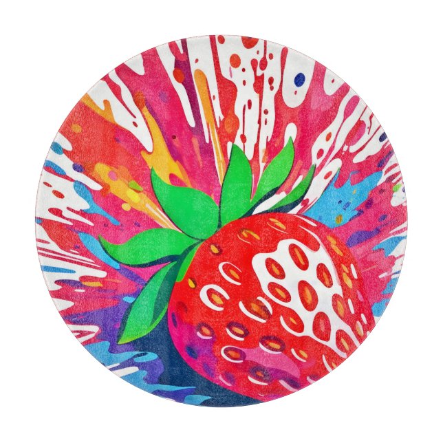 Splatter Strawberry Stänk (Framsidan)