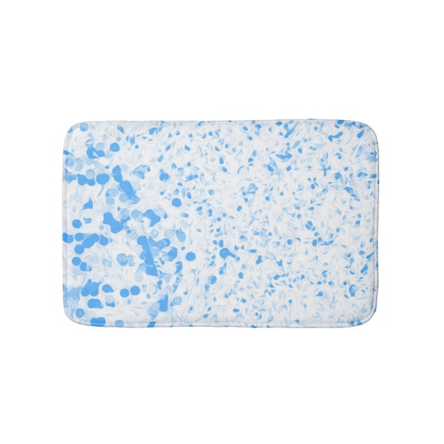 Splatter Texture - Blue Badrumsmatta (Framsidan)