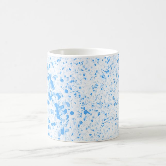 Splatter Texture - Blue Kaffemugg (Center)