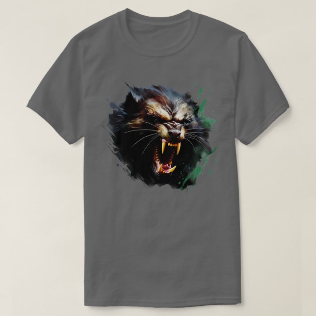 Splatter Wolverine T Shirt (Design framsida)