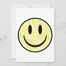 Splatterad sjömil Ansikte Julkort