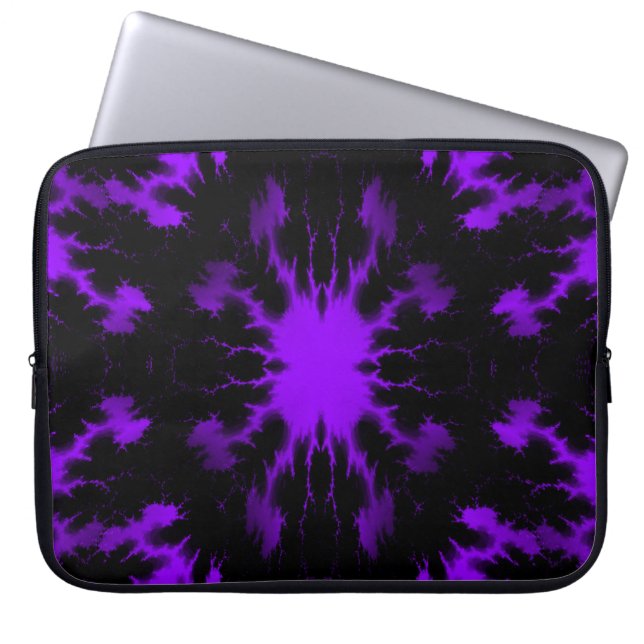 Splatterad skärpa.. laptop fodral (Framsidan)