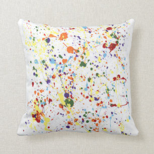 "Splattered måla ", Kudde