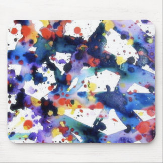 Splatteren målar musen vadderar musmatta