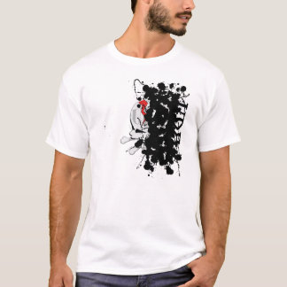 SplatterT-tröja för vit UDB T-shirt