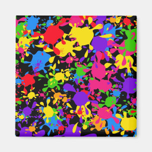 Splattertapet Magnet