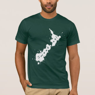 Splattervit NZ som är söt som T-tröja Tee