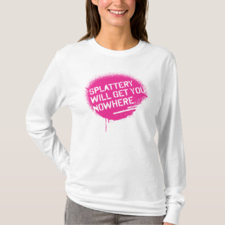 Splattery ska får dig ingenstans 2 tee shirt