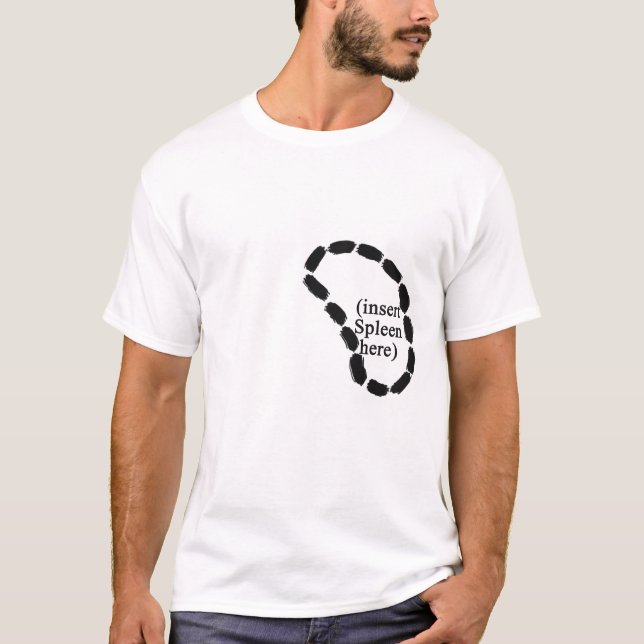Spleenutslagsplatser Tee (Framsida)