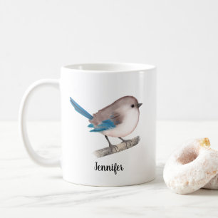 Splendid Fairy Wren Bird på Gren Kaffemugg