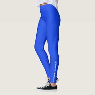 Splendid Fairywren Blue Färg Namn Leggings