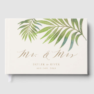 Splendid Summer Wedding Guest Book Gästböcker