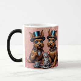 Splendid Yorkshire Terriers Morphing Mugg