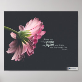 Splendor (Ezekiel 16:14) Poster