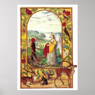 Splendor Solis manuskript 1598 Reborn Poster