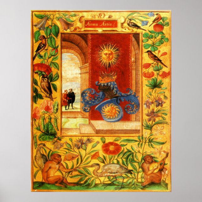 Splendor Solis: The Arm of the Art Poster (Framsidan)