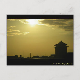 Splendor Sunset/Hälsning från Taiwan Vykort