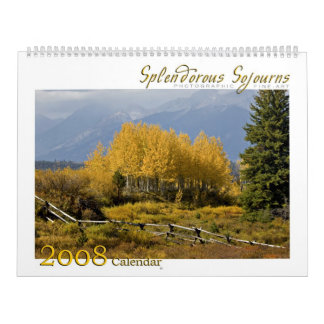 Splendorous 2008 Sojourns kalendern Kalender