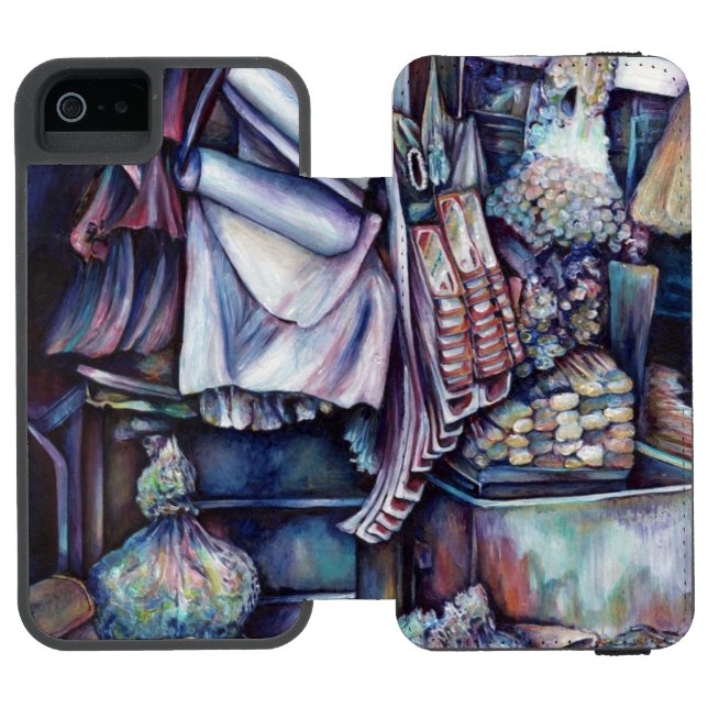 Splenmade Tekka-centrets specialiteter Incipio iPhone Wallet Skal (Folio Öppen)