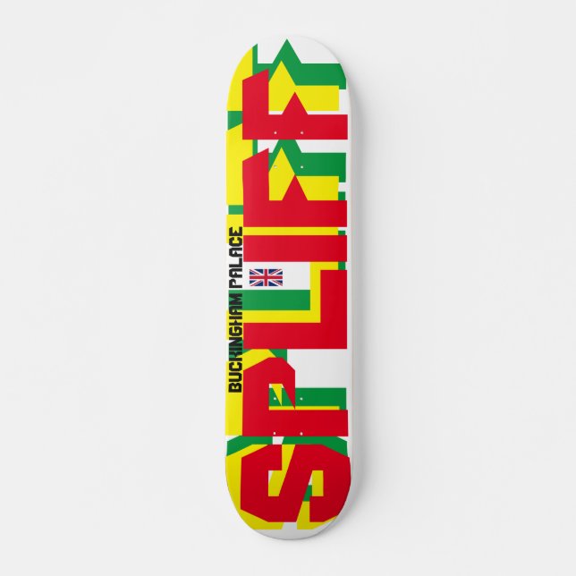 SPLIFF BUCKINHAM UK Skateboard (Framsida)