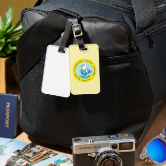 Splish Splash kul Måse sommar Hawaii hälsningar Bagagebricka
