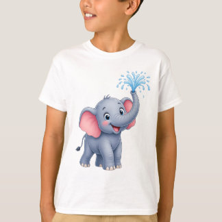 Splish Splash! Lilla Elefant Vattenlek T Shirt
