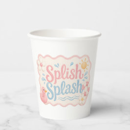 Splish Splash Rosa Anka Poolparty-muggar | Sommar