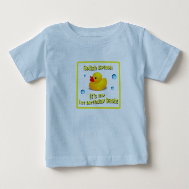 Splish stänk! tee shirt (Framsida)