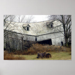 Split Barn Poster