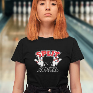 Split Happens Bowling T-Shirt