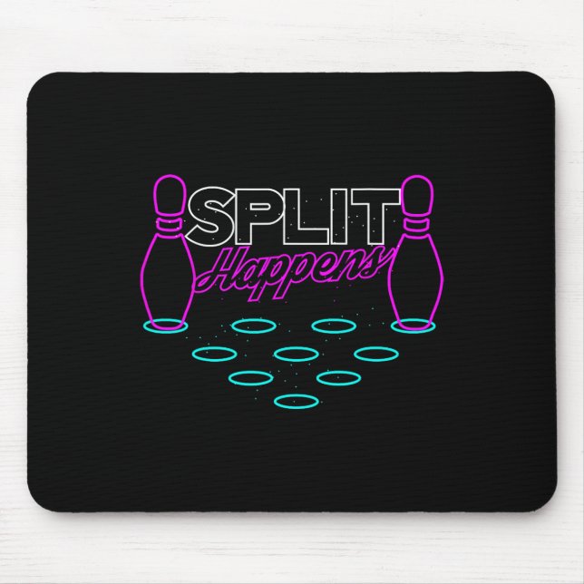 Split Happens Funny Bowling Musmatta (Framsidan)