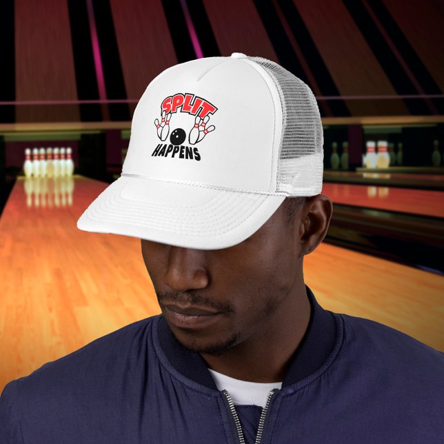 Split Happens Rolig Bowling Keps (Skapare uppladdad)