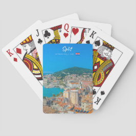 Split, Kroatien - Kuststad Casinokort