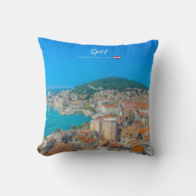 Split, Kroatien - Kuststad Kudde (Framsida)