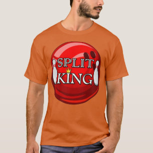 Split Kung Bowling Ball Bowling Bowling T T Shirt