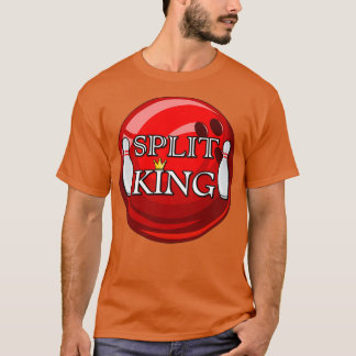 Split Kung Bowling Ball Bowling Bowling T T Shirt
