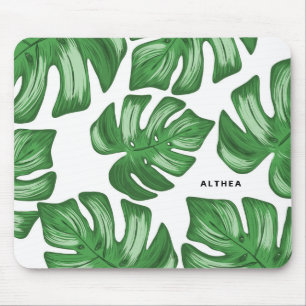 Split Löv Philodendron Tropical Anpassningsbar Mou Musmatta