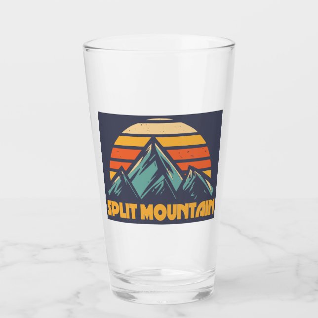 Split Mountain California Retro Turcos Glaskopp (Framsida)