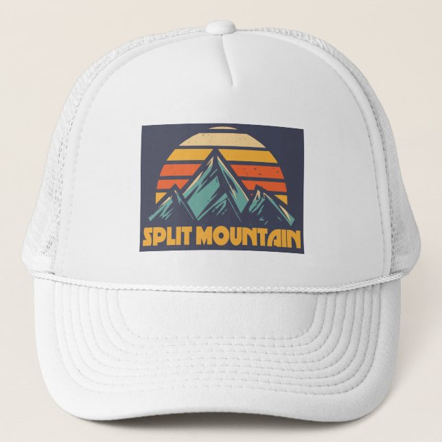 Split Mountain California Retro Turcos Keps (Framsida)