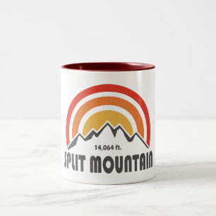 Split Mountain Kalifornien Två-Tonad Mugg