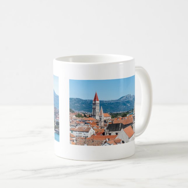 Split och Trogir - Kroatien Kaffemugg (Framsida höger)